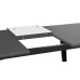 Стол обеденный «Равенна» Тип 1,Черный муар, Серый бетон