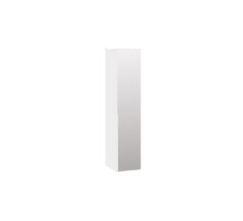 Шкаф для белья (580) с 1 зеркальной дверью «Порто», Белый Жемчуг