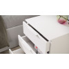 Тумба прикроватная «Порто», Белый Жемчуг, Белый софт
