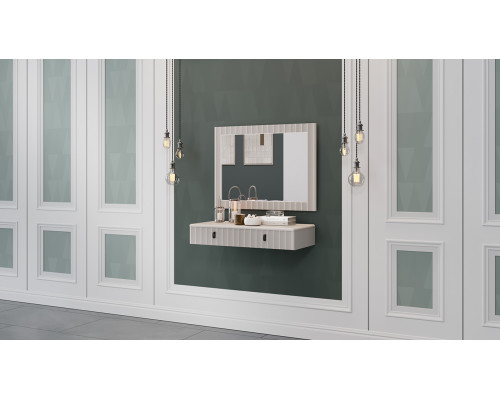 Прихожая «Тиффани», Кашемир, Кашемир матовый