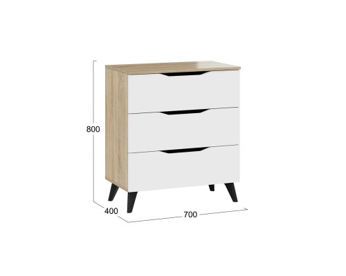 Комод тип 3 с опорами