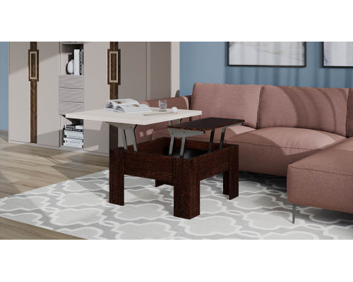 Стол журнальный тип 10, венге цаво, дуб белфорт