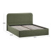 Кровать с ПМ «Тиффани» 160 тип 1 (с подъемным механизмом), микровелюр Jercy Deep Green