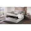 Кровать с ПМ «Глосс» Тип 1,1600 (с подъемным механизмом),велюр Confetti Silver