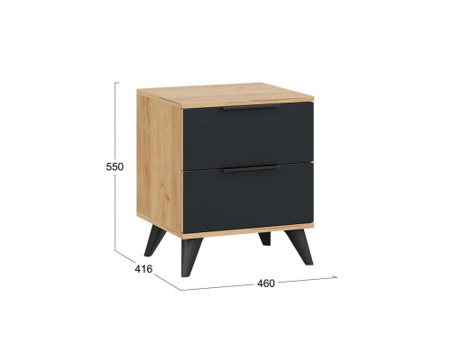 Тумба прикроватная «Джоли» с опорами