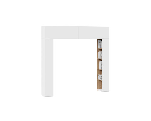 Шкаф навесной (366) со стеллажами «Порто»