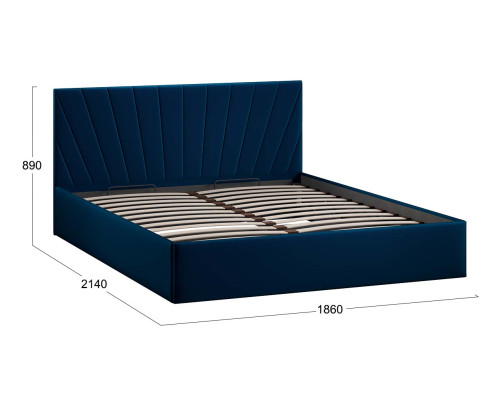 Кровать с ПМ «Эвори» Тип 1 (с подъемным механизмом) с заглушиной