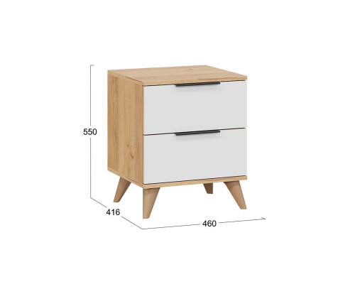 Тумба прикроватная «Джоли» с опорами