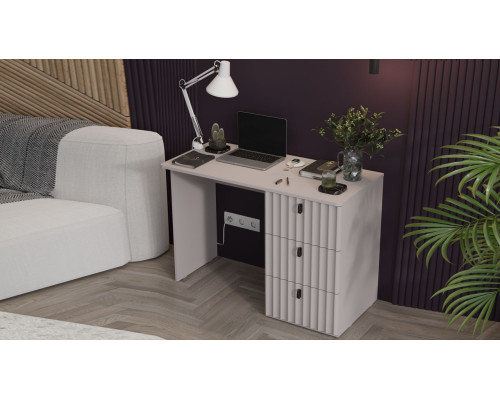 Стол письменный «Тиффани» тип 1, кашемир, кашемир матовый