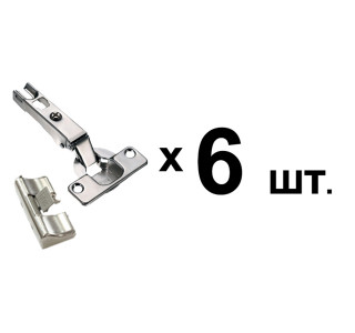 Комплект из 6-х доводчиков с петлей