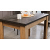 Стол раздвижной «Промо» тип 4, дуб крафт золотой, ателье темное