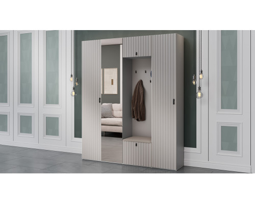 Прихожая «Тиффани», Кашемир, Кашемир матовый