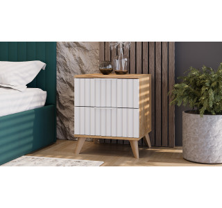 Тумба прикроватная «Хилтон» с опорами