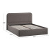 Кровать с ПМ «Тиффани» 160 тип 1 (с подъемным механизмом), микровелюр Jercy Stone