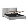 Кровать с ПМ «Шанель» 160 (с подъемным механизмом), Экомех BravoASH Lite Grey