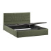 Кровать с ПМ «Пандора» 160 Тип 1 (с подъемным механизмом), Микровелюр Jercy Deep Green