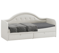 Кровать «Адель» с мягкой спинкой тип 1