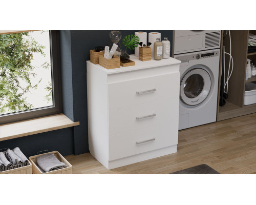 Комод со встроенной гладильной доской, Белый Ясень Комод со встроенной гладильной доской, Белый Ясень