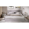Кровать с ПМ «Эмма»,180 (с подъемным механизмом) с заглушиной, Велюр Confetti Silver