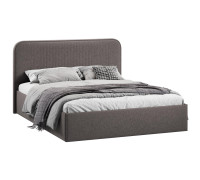 Кровать с ПМ «Тиффани» 160 тип 1 (с подъемным механизмом), микровелюр Jercy Stone