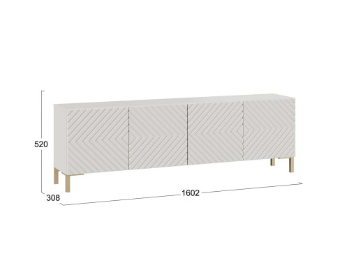 Тумба ТВ с опорами Танго