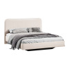 Кровать без ПМ «Тиффани» 180  тип 1 (без подъемного механизма), велюр светлый