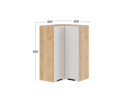 Шкаф навесной угловой прямой «Гренада»