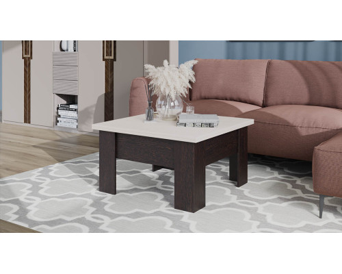 Стол журнальный тип 10, венге цаво, дуб белфорт