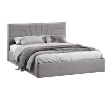Кровать с ПМ «Пандора» 160 Тип 1 (с подъемным механизмом), Микрошенилл Relax Mocco