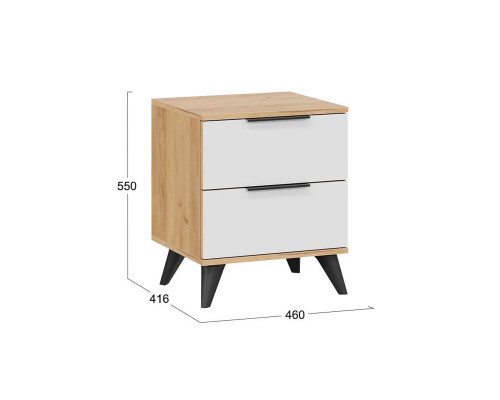 Тумба прикроватная «Джоли» с опорами