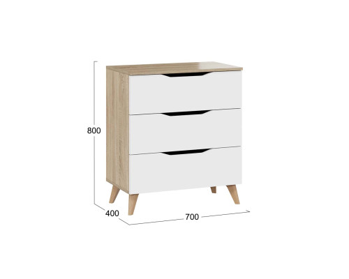 Комод тип 3 с опорами