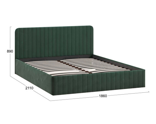 Кровать с ПМ «Шелли» Тип 1 (с подъемным механизмом) с заглушиной