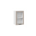 Шкаф навесной c одной дверью со стеклом «Лорас»