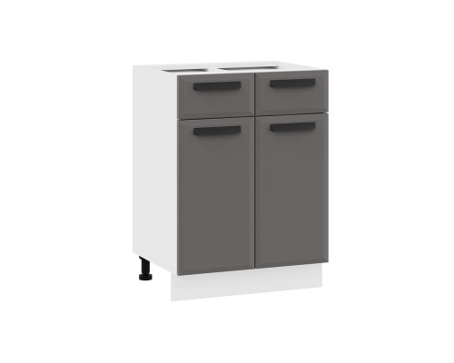 Шкаф напольный с двумя ящиками и двумя дверями «Тиана»