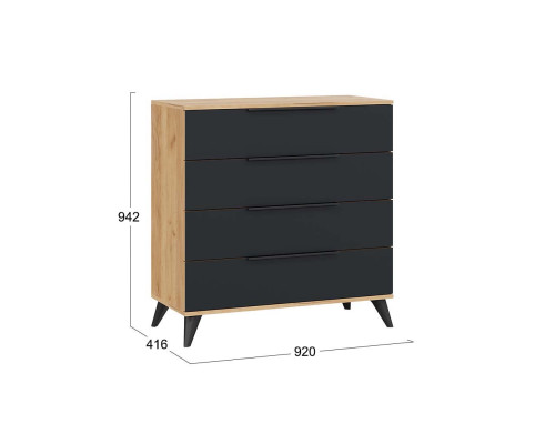 Комод «Джоли» с опорами