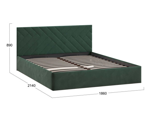 Кровать с ПМ «Кевия» Тип 1 (с подъемным механизмом) с заглушиной