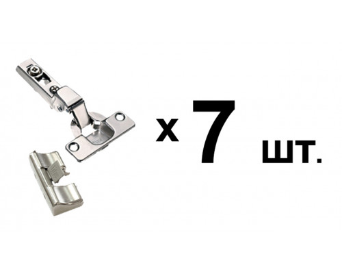 Комплект из 7-ми доводчиков с петлей