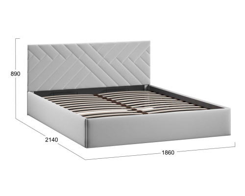 Кровать с ПМ «Кевия» Тип 1 (с подъемным механизмом) с заглушиной