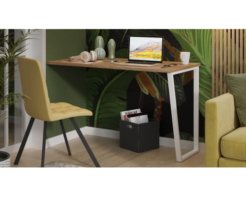 Стол письменный «Порто», Белый, Яблоня Беллуно