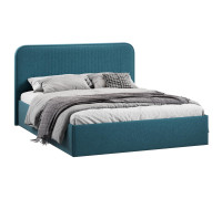 Кровать с ПМ «Тиффани» 160 тип 1 (с подъемным механизмом), микровелюр Jercy Izumrud