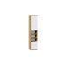 Шкаф комбинированный с 1 дверью (2 ящика) «Хилтон» Исп.2, Дуб Крафт золотой, Белый матовый
