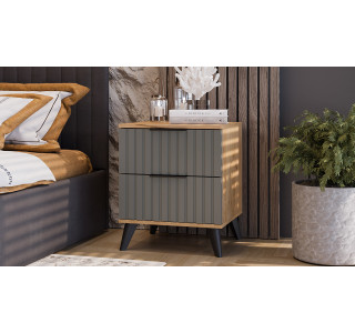 Тумба прикроватная «Хилтон» с опорами