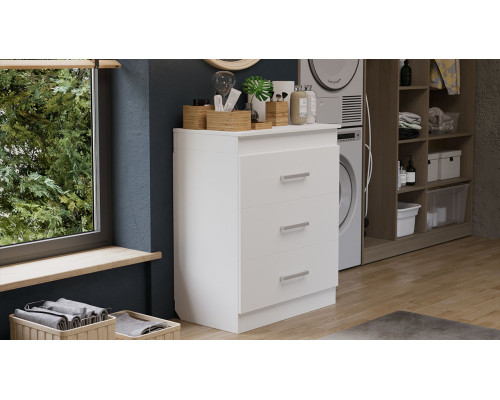 Комод со встроенной гладильной доской, Белый Ясень Комод со встроенной гладильной доской, Белый Ясень