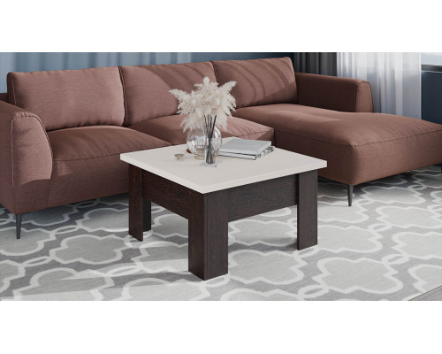 Стол журнальный тип 10, венге цаво, дуб белфорт