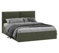 Кровать с ПМ «Глосс» Тип 1,1600 (с подъемным механизмом),микровелюр Jercy Deep Green