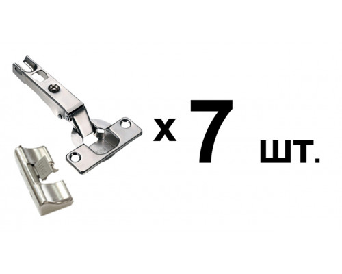 Комплект из 7-ми доводчиков с петлей