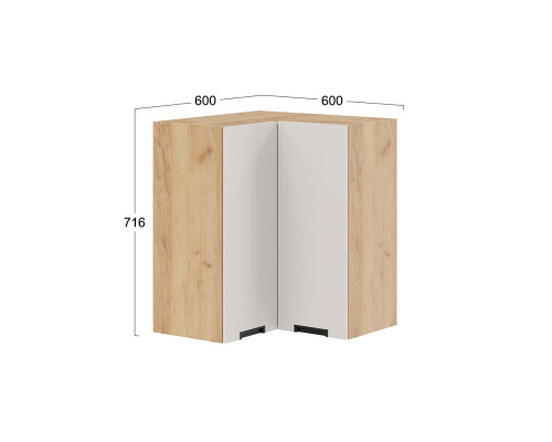 Шкаф навесной угловой прямой «Гренада»