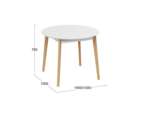 Стол обеденный раздвижной «Форли» Тип 1