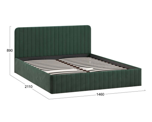 Кровать с ПМ «Шелли» Тип 1 (с подъемным механизмом) с заглушиной