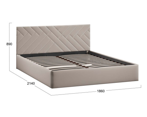 Кровать с ПМ «Кевия» Тип 1 (с подъемным механизмом) с заглушиной